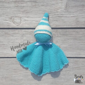 Knuffelpopje blauw