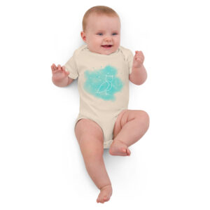 Baby romper van biologisch katoen